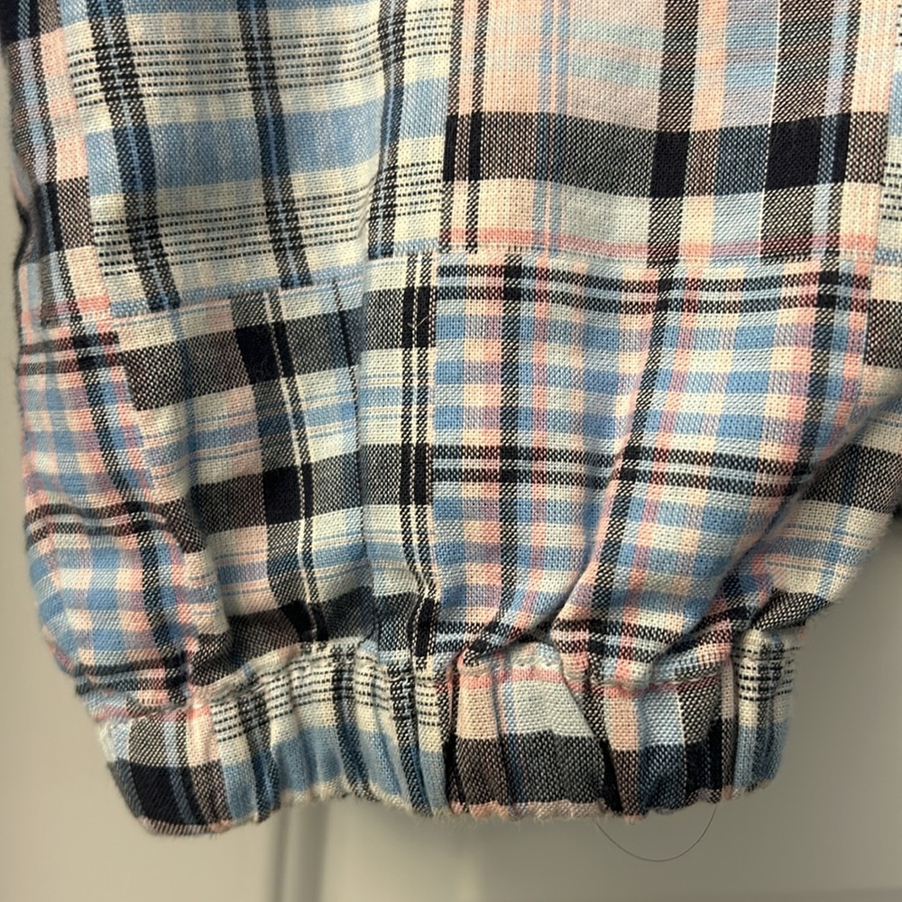 TOMMY HILFIGER plaid, hooded jacket, size L - Picture 5 of 5